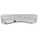 Alpine Airy Snow 6 Piece Modular Power Reclining Sectional