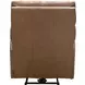 Marah Cashmere Taupe Leather Triple Power Recliner with USB Charging