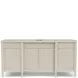 Maren White Sand Executive Desk