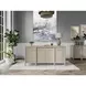 Maren White Sand Executive Desk