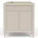 Maren White Sand Executive Desk