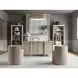 Maren White Sand Executive Desk
