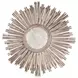 Margeaux Silver Leaf Sunburst Wall Mirror