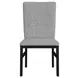 Megan Gray Upholstered Dining Side Chair Set of 2