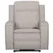 Mighty Buffy Cream Rocker Heat Massage Power Recliner with LED and USB Charging