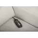 Mighty Buffy Cream Rocker Heat Massage Power Recliner with LED and USB Charging