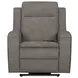 Mighty Buffy Taupe Rocker Heat Massage Power Recliner with LED and USB Charging