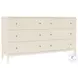 Marsha Coconut Milk 6 Drawer Dresser