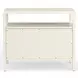 Marsha Coconut Milk 2 Drawer Open Nightstand
