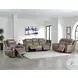 Caspian Smooth Latte Leather Zero Gravity Power Reclining Living Room Set
