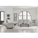 Caspian Whisper Ivory Zero Gravity Power Reclining Living Room Set with Power Headrest
