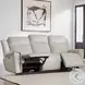 Caspian Whisper Ivory Zero Gravity Power Reclining Sofa with Power Headrest