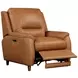 Austin Caramel Cream Leather Power Recliner
