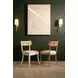 Britta Cerused Oak Performance Fabric Dining Chair