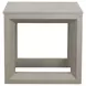 Dalilah Gray Patio Square End Table