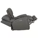 Belmont Autumn Fog Leather 77" Zero Gravity Power Reclining Loveseat with USB Charging