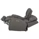 Belmont Autumn Fog Leather 77" Zero Gravity Power Reclining Loveseat with USB Charging