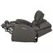 Belmont Autumn Fog Leather Zero Gravity Power Reclining with  USB Charging Living Room Set