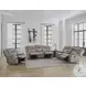 Blake Desert Taupe Performance Fabric Reclining Living Room Set