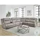 Blake Desert Taupe Performance Fabric Modular Reclining Sectional