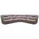 Blake Desert Taupe Performance Fabric 7 Piece Modular Reclining Sectional