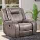 Blake Desert Taupe Performance Fabric Glider Recliner