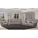 Blake Desert Taupe Performance Fabric 78" Reclining Console Loveseat