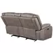 Blake Desert Taupe Performance Fabric 78" Reclining Console Loveseat