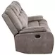 Blake Desert Taupe Performance Fabric 88" Reclining Sofa