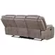 Blake Desert Taupe Performance Fabric 88" Reclining Sofa