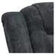 Bolton Misty Storm Performance Fabric 75" Reclining Console Loveseat
