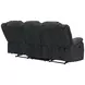 Bolton Misty Storm Performance Fabric Dual Reclining 83" Sofa