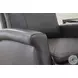 Brindleton Raven Leather Swivel Glider Recliner