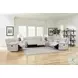 Buster Opal Taupe Reclining Console Loveseat