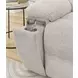 Buster Opal Taupe 90" Reclining Sofa