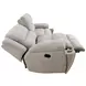 Buster Opal Taupe 90" Reclining Sofa