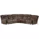 Glendale Acorn Zero Gravity Modular Power Reclining Sectional
