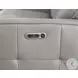 Glendale Pewter Zero Gravity Power Reclining Console Loveseat with Power Headrest
