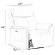 Cascade Auburn Leather Power Recliner