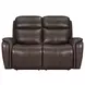 Cascade Auburn Leather 61" Power Reclining Loveseat
