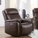 Riverton Auburn Leather Power Recliner