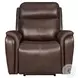Cascade Auburn Leather Power Reclining Living Room Set