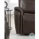 Riverton Auburn Leather Power Reclining Loveseat
