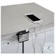 Windom Antique White 2 Drawer Nightstand