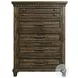 Windom Smoky Walnut Storage Platform Bedroom Set