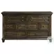 Windom Smoky Walnut 7 Drawer Dresser