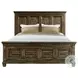 Windom Smoky Walnut King Storage Platform Bed