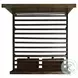 Windom Smoky Walnut King Storage Platform Bed