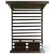 Windom Smoky Walnut Queen Storage Platform Bed