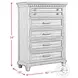 Windom Smoky Walnut Storage Platform Bedroom Set